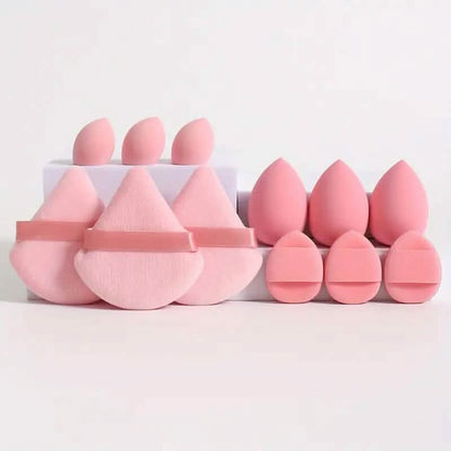 12-Piece Set: All-Purpose Makeup Sponge Puffs - A-1 Thread Vault