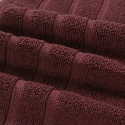 12-Piece Set: Bibb Home Zero Twist Egyptian Cotton Towel Set - A-1 Thread Vault
