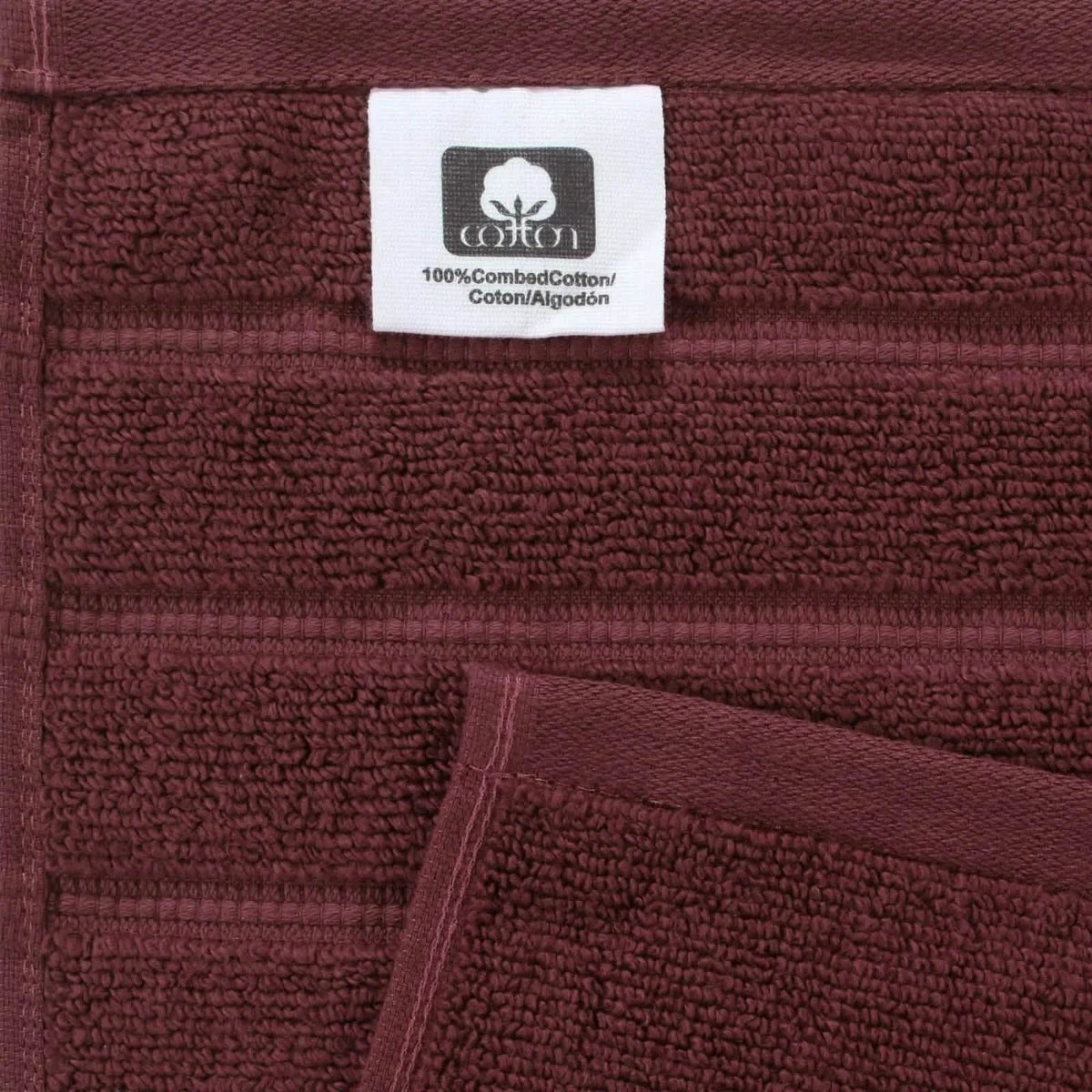 12-Piece Set: Bibb Home Zero Twist Egyptian Cotton Towel Set - A-1 Thread Vault