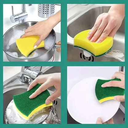12-Piece: Ultra-Fine Microfiber Kitchen Cleaning Sponge - A-1 Thread Vault