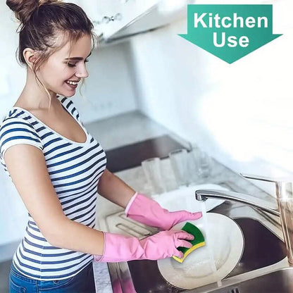 12-Piece: Ultra-Fine Microfiber Kitchen Cleaning Sponge - A-1 Thread Vault