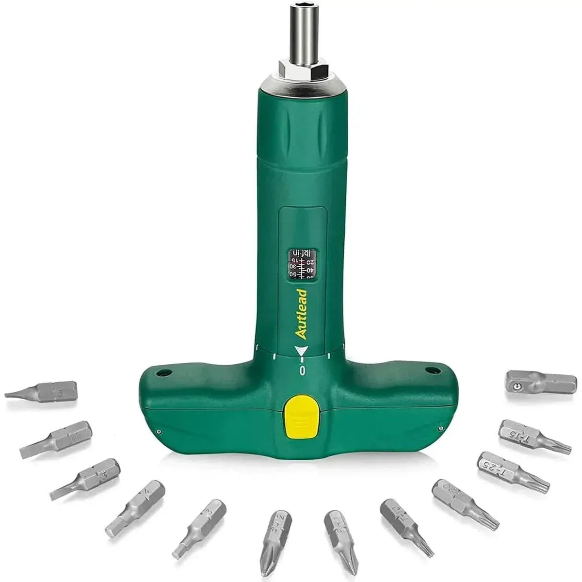 12-Pieces: AUTLEAD Torque Screwdriver, T-shape Torque Wrench - A-1 Thread Vault