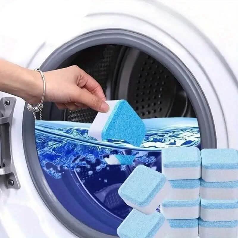 12-Pieces: Effervescent Washing Machine Cleaner Tablets - A-1 Thread Vault