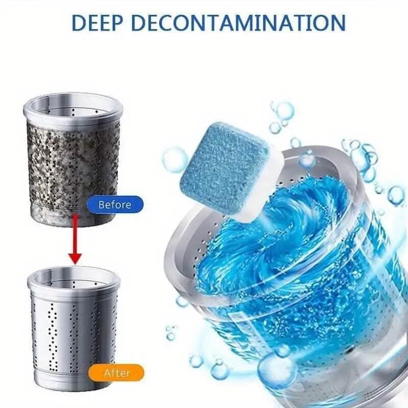 12-Pieces: Effervescent Washing Machine Cleaner Tablets - A-1 Thread Vault