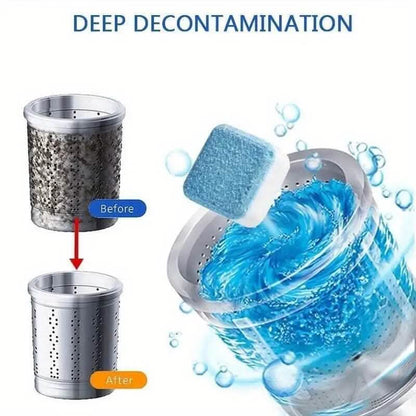 12-Pieces: Effervescent Washing Machine Cleaner Tablets - A-1 Thread Vault
