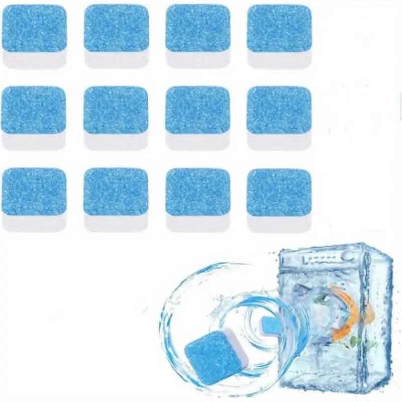 12-Pieces: Effervescent Washing Machine Cleaner Tablets - A-1 Thread Vault