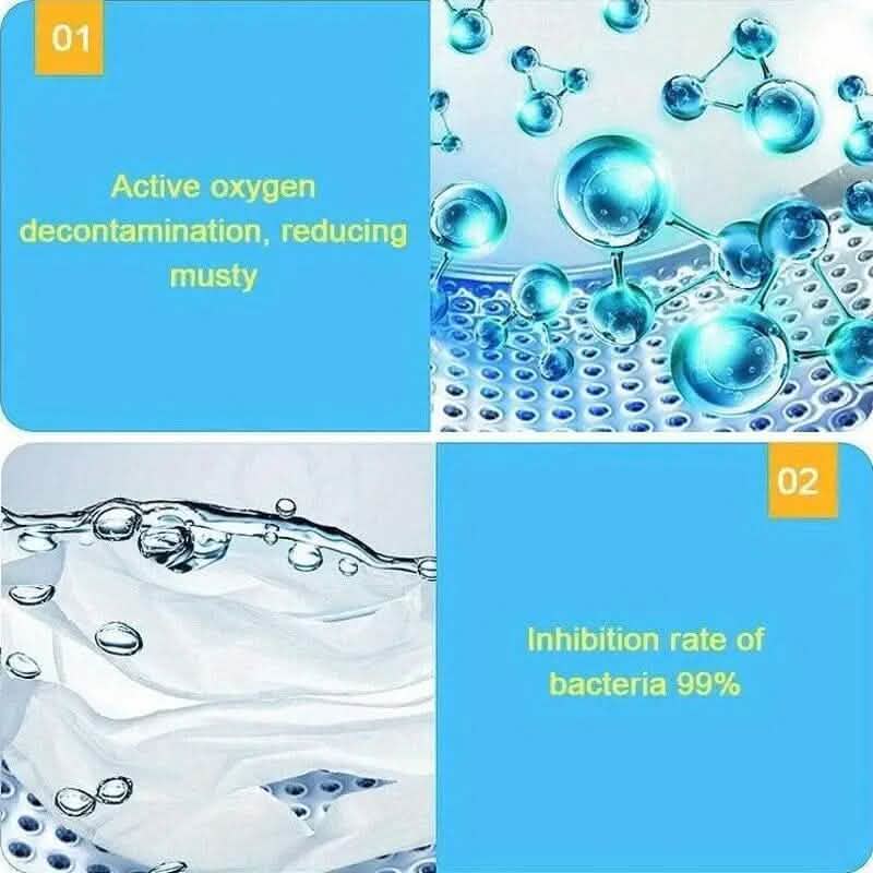 12-Pieces: Effervescent Washing Machine Cleaner Tablets - A-1 Thread Vault