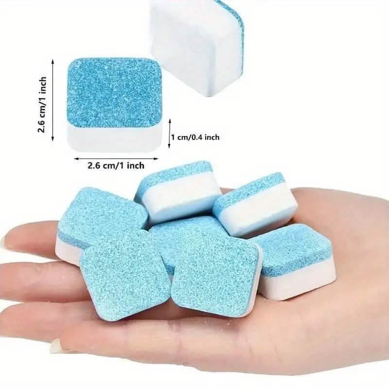 12-Pieces: Effervescent Washing Machine Cleaner Tablets - A-1 Thread Vault