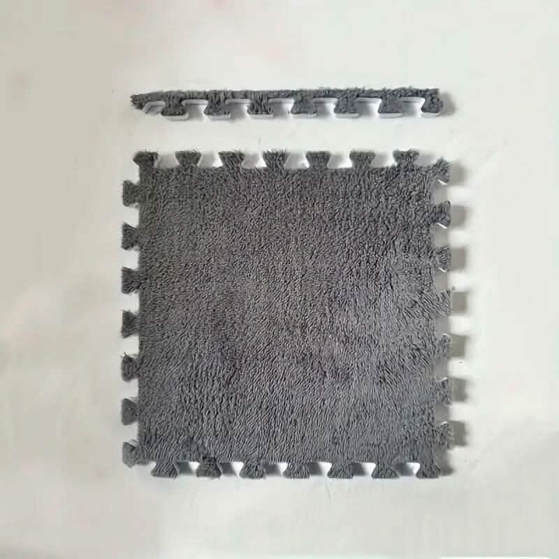 12-Pieces: Patchwork Carpet Full Floor Mat - A-1 Thread Vault