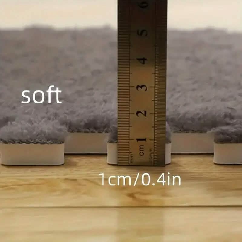 12-Pieces: Patchwork Carpet Full Floor Mat - A-1 Thread Vault