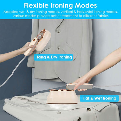 1200W Foldable Handheld Clothes Iron Steamer - A-1 Thread Vault