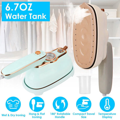 1200W Foldable Handheld Clothes Iron Steamer - A-1 Thread Vault