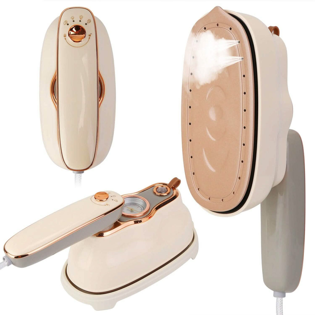 1200W Foldable Handheld Clothes Iron Steamer - A-1 Thread Vault