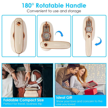 1200W Foldable Handheld Clothes Iron Steamer - A-1 Thread Vault
