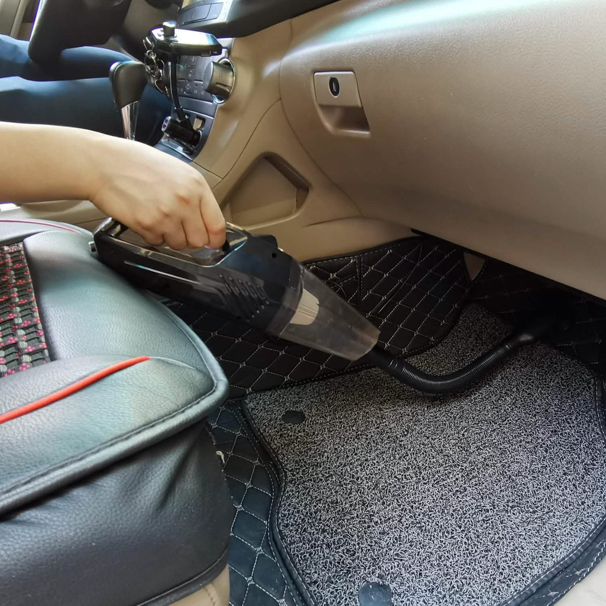 120W 8000PA Handheld Cordless Car Vacuum Cleaner with Accessory kit - A-1 Thread Vault