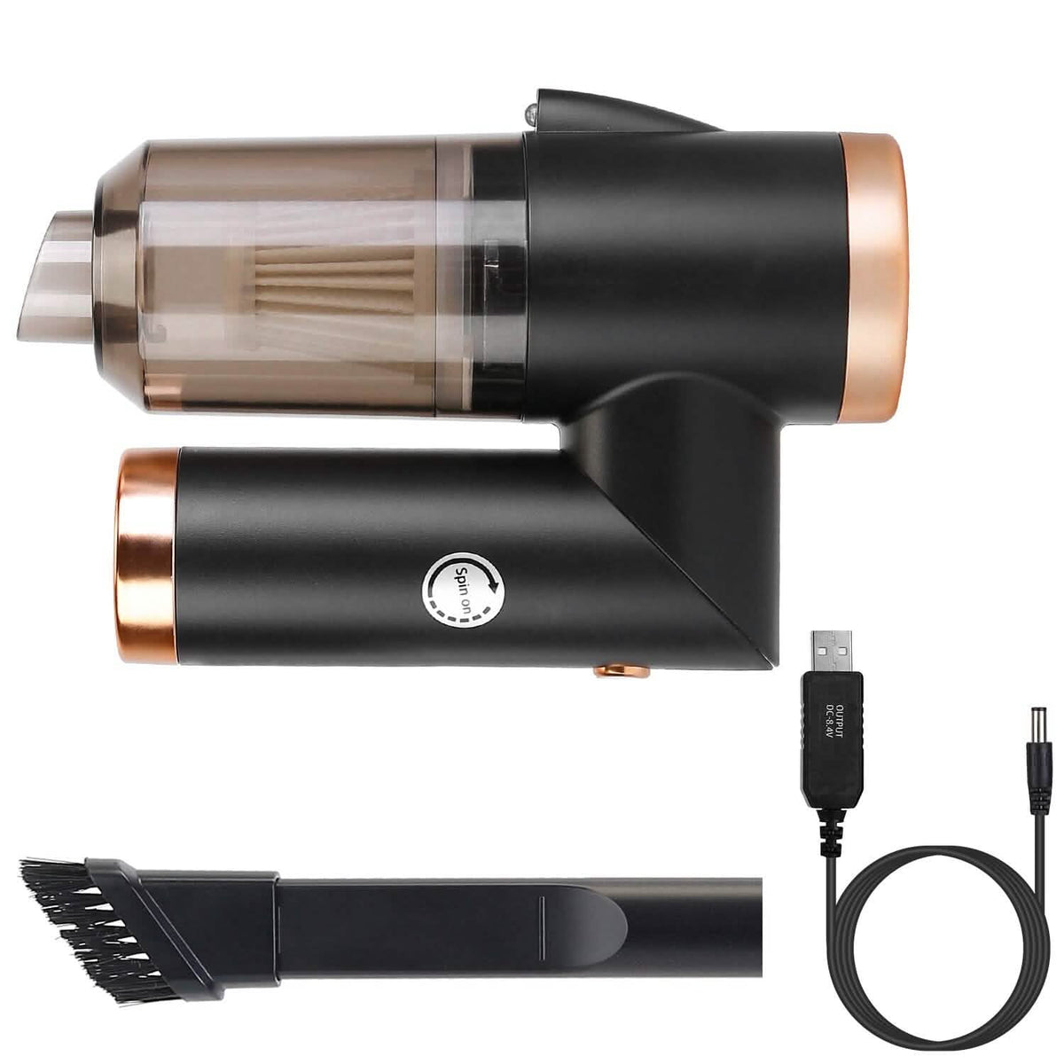 120W 9000PA Cordless Handheld Car Vacuum Cleaner with Searchlight - A-1 Thread Vault