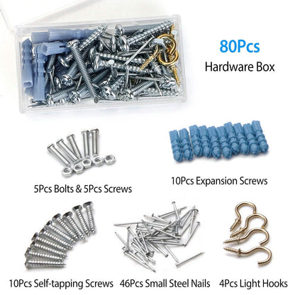 129-Pieces Set: Household Hand Tool Set - A-1 Thread Vault