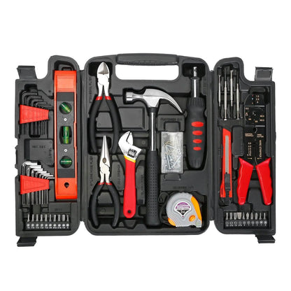 129-Pieces Set: Household Hand Tool Set - A-1 Thread Vault