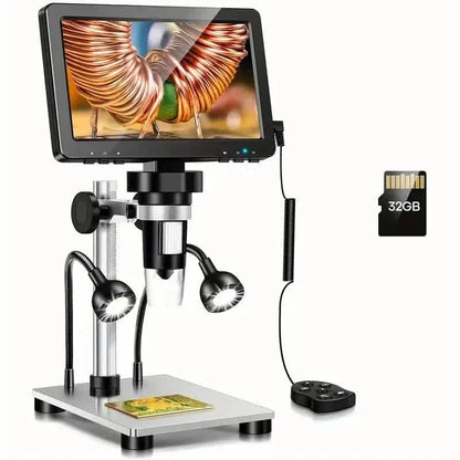 12MP Ultra-Precise Focusing Soldering Microscope - A-1 Thread Vault