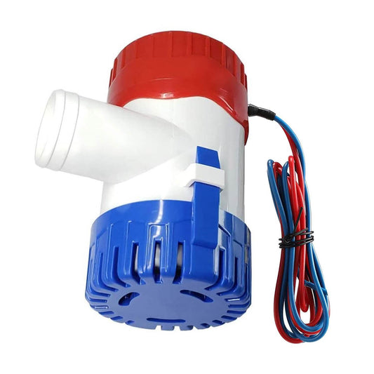 12V 1100GPH Submersible Marine Boat Bilge Non-Automatic Electric Water Pump - A-1 Thread Vault
