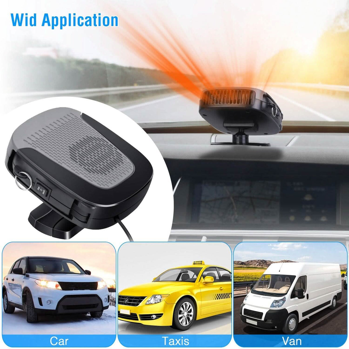 12V 150W Portable Car Auto Heater - A-1 Thread Vault