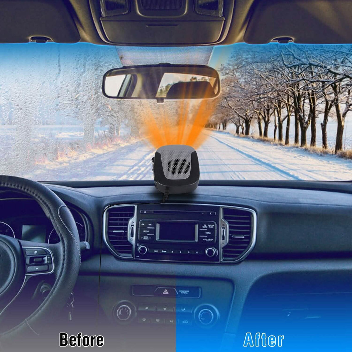 12V 150W Portable Car Auto Heater - A-1 Thread Vault