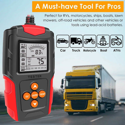 12V 24V Car Battery Tester - A-1 Thread Vault
