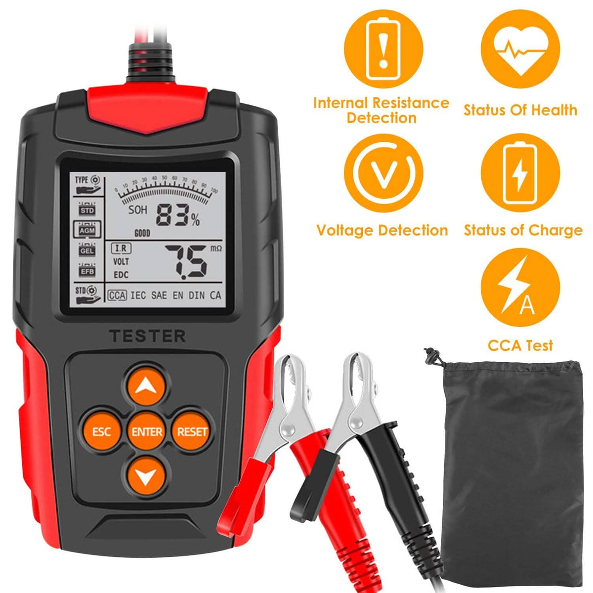 12V 24V Car Battery Tester - A-1 Thread Vault