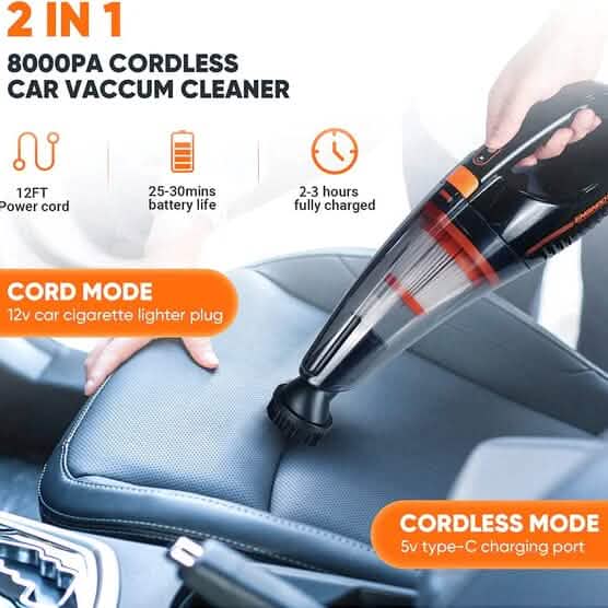 12V Cordless Car Vacuum Cleaner - A-1 Thread Vault