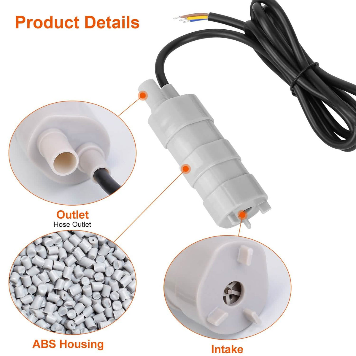 12V Submersible Water Pump - A-1 Thread Vault