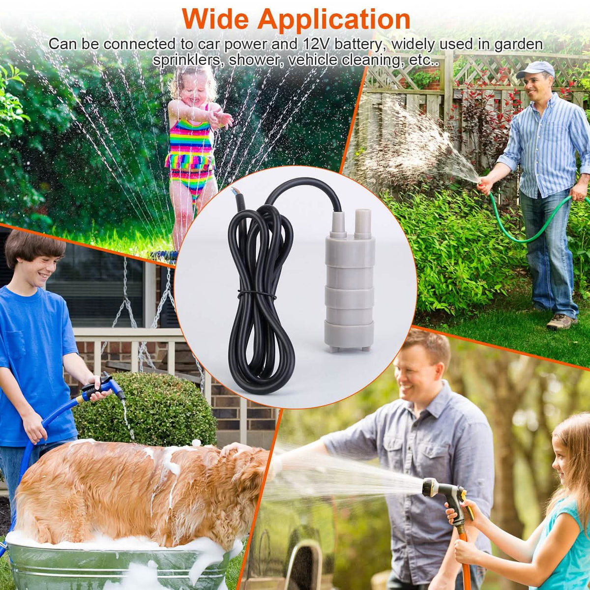 12V Submersible Water Pump - A-1 Thread Vault