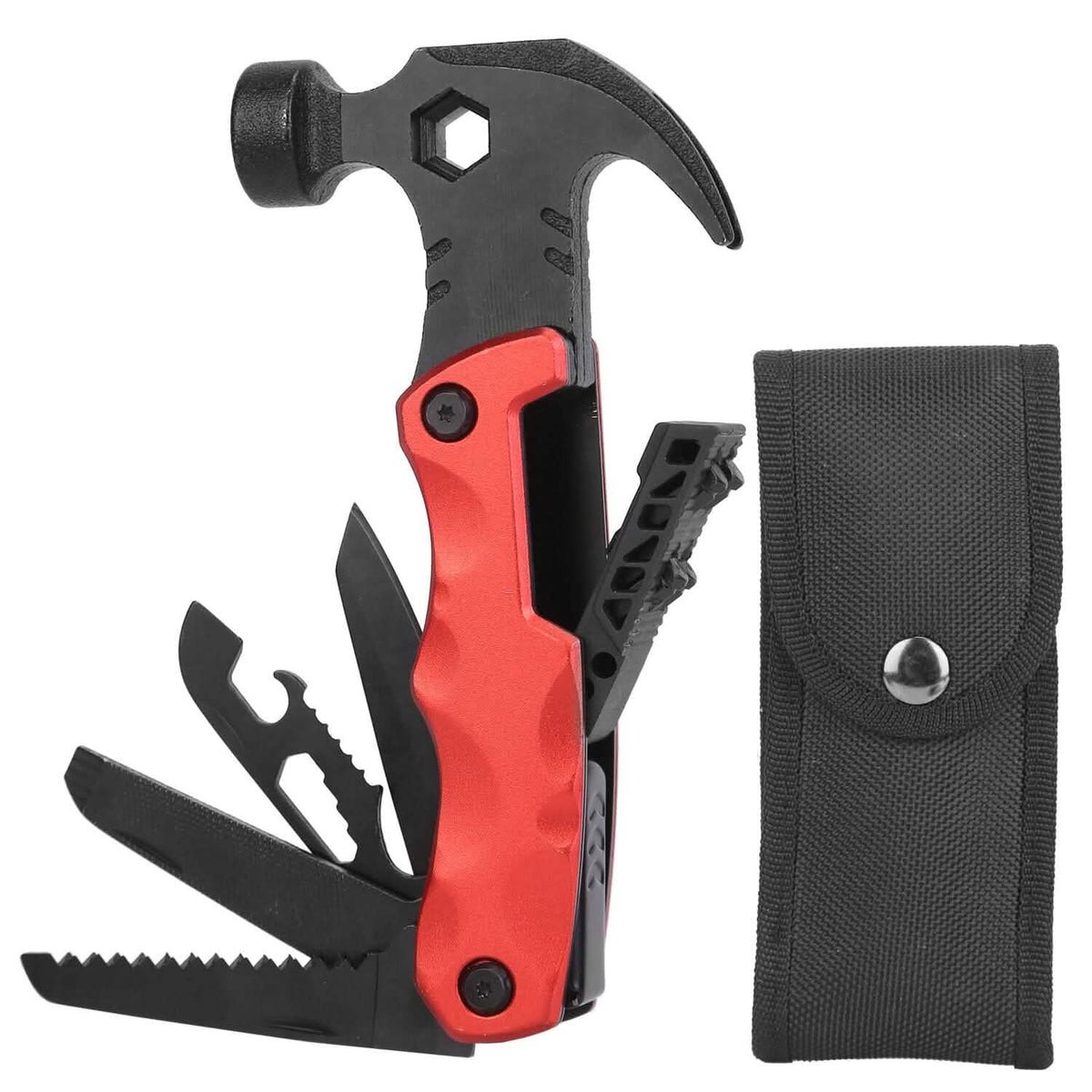 13-in-1 Multi-tool Hammer Camping Survival Tool - A-1 Thread Vault