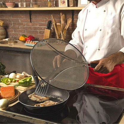 13-Inch Stainless Steel Grease Splatter Screen - A-1 Thread Vault