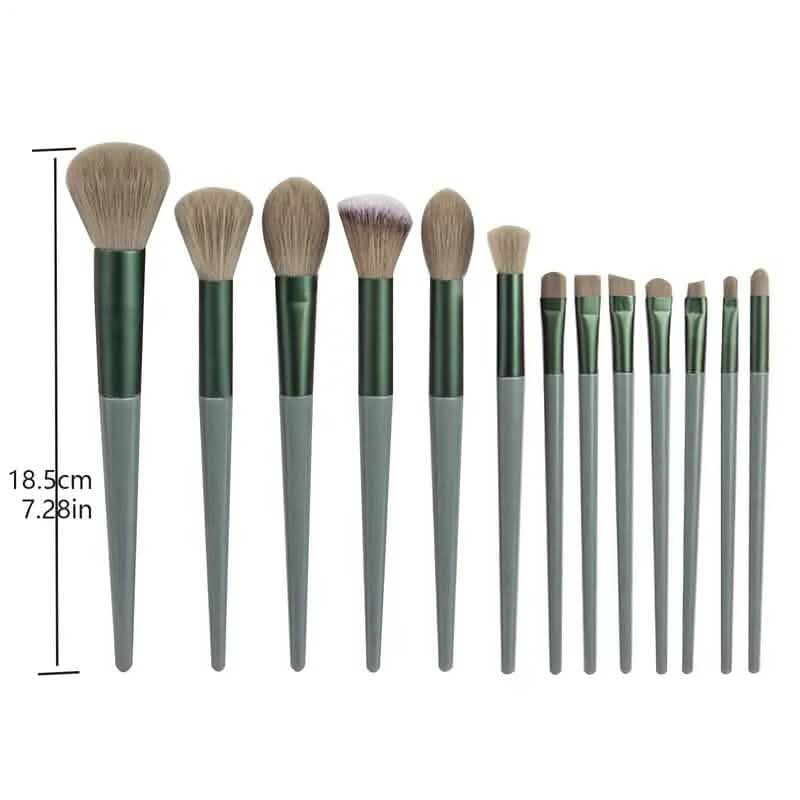 13-Piece: Professional Makeup Brush Set - A-1 Thread Vault