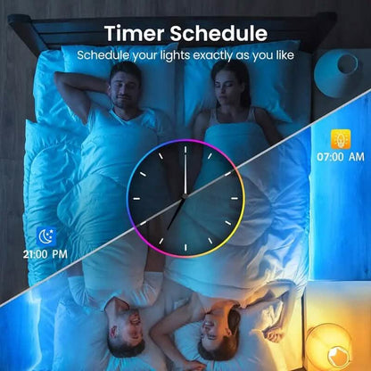 130 Ft. RGB 24V Led Strip Lights with App Controlled Remote - A-1 Thread Vault