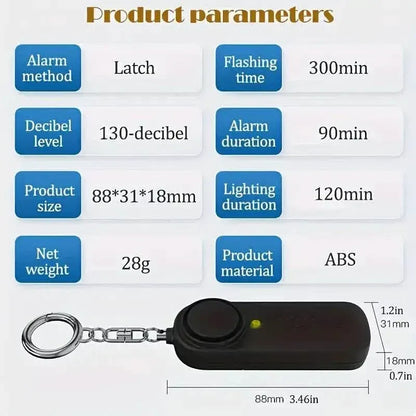 130dB Personal Security Alarm - A-1 Thread Vault
