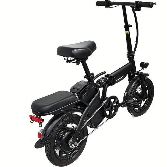 14" Folding Electric Bike 48V Lightweight E-Bike 330LB Load 19MPH 28-Mile Range - A-1 Thread Vault
