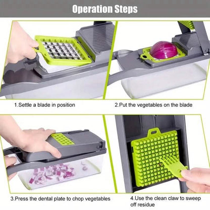 14-in-1 Kitchen Vegetable Chopper - A-1 Thread Vault