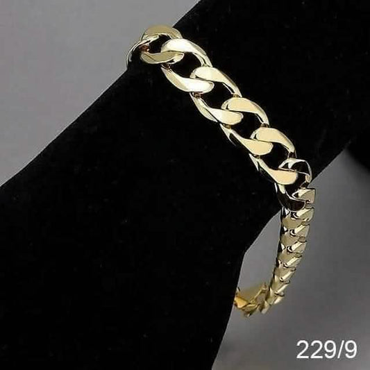 14K Gold Curb Bracelet - A-1 Thread Vault