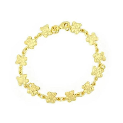 14k Gold Teddy Bracelet 7.5 " - A-1 Thread Vault