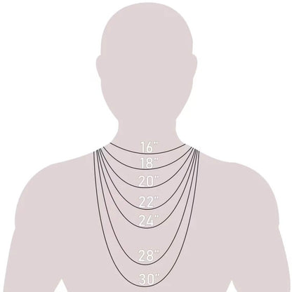 14K Solid Gold Herringbone Necklace - A-1 Thread Vault