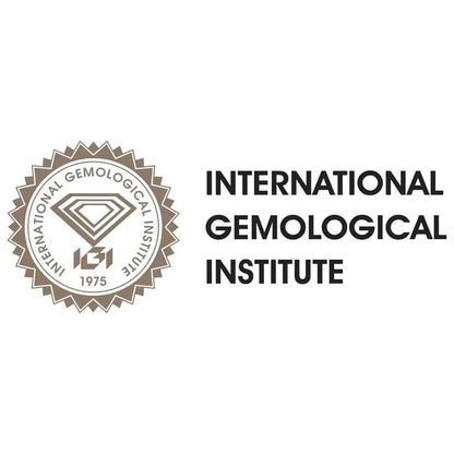 14K Solid White Gold 10.00ct Lab-Grown Round IGI Certified Diamond Stud Earrings - A-1 Thread Vault
