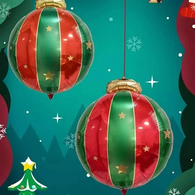 15-Pieces: Giant Shatterproof Christmas Hanging Ball Decorations - A-1 Thread Vault