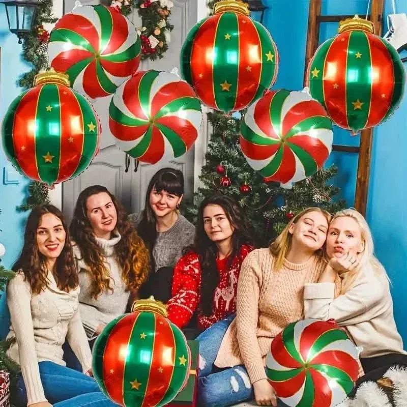 15-Pieces: Giant Shatterproof Christmas Hanging Ball Decorations - A-1 Thread Vault