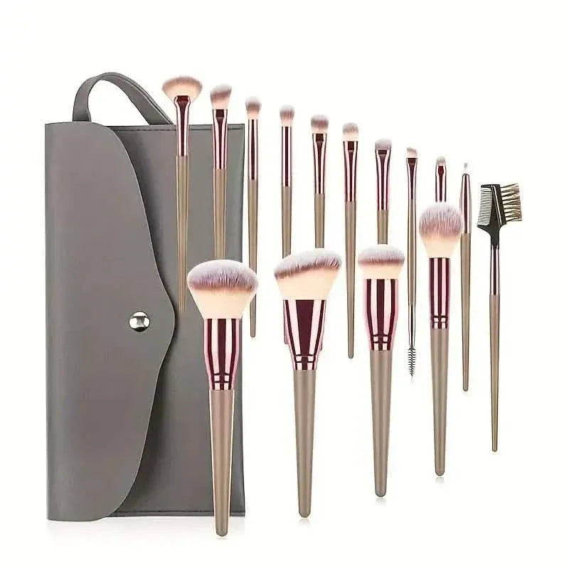 15-Pieces Set: Professional Makeup Brush - A-1 Thread Vault