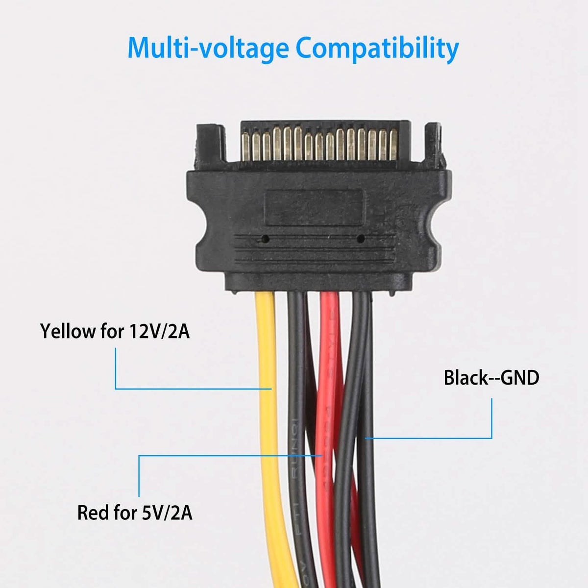 15 Pin Y Splitter Cable Adapter - A-1 Thread Vault