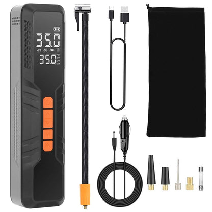 150 PSI Portable Tire Inflator Cordless Digital Air Compressor - A-1 Thread Vault