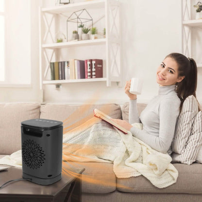 1500W Electric Space Heater Ceramic Heater Fan with 3 Modes Remote Control Digital Display - A-1 Thread Vault