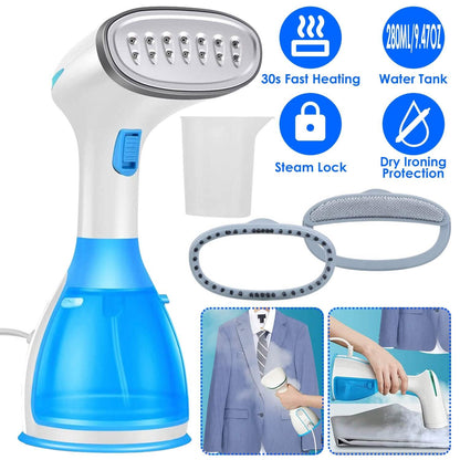 1500W Portable Handheld Clothes Steamer with 2 Brush - A-1 Thread Vault