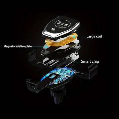 15W Mobile Phone Wireless Charger Mobile Phone Holder - A-1 Thread Vault